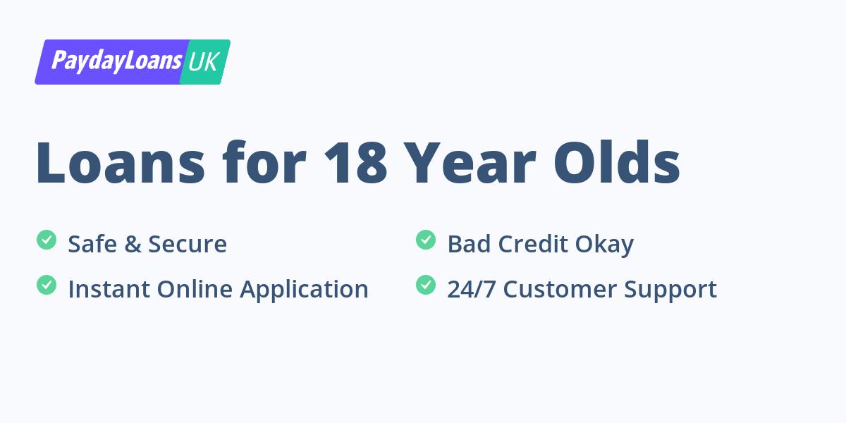 Loans for 18 Year Olds