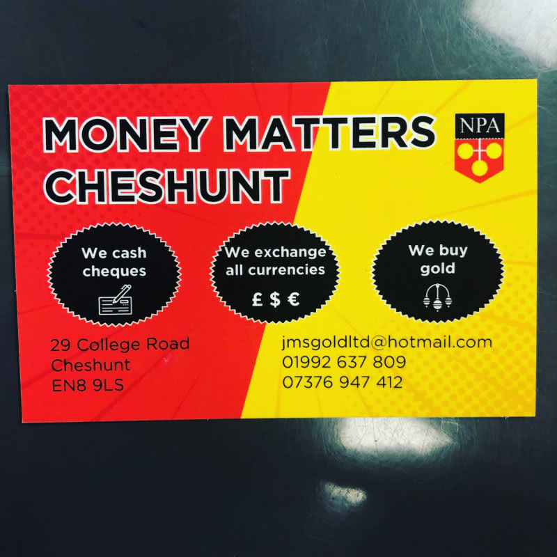 Money Matters Cheshunt 03